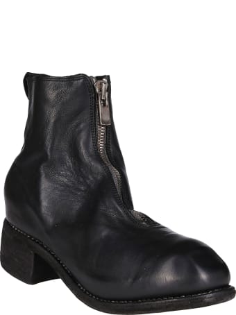 Guidi Black Horse Leather Boots