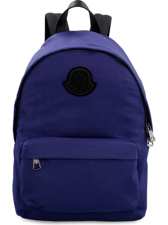 Moncler Pierrick Leather Details Nylon Backpack