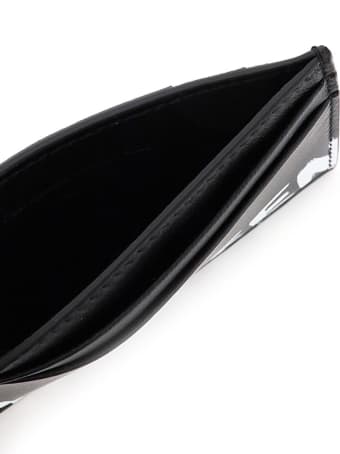 Alexander McQueen Graffiti Logo Credit Card Holder