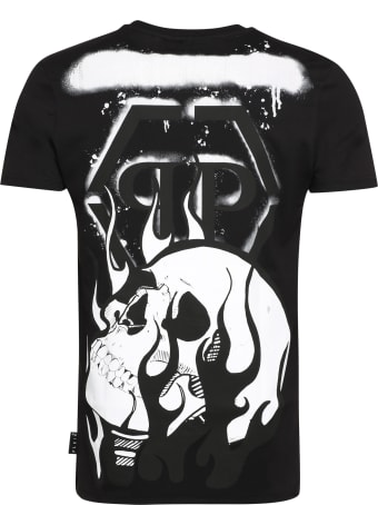 Philipp Plein Printed Cotton T-shirt