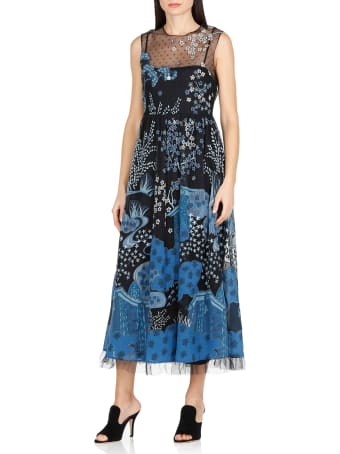 RED Valentino Toile De Jouy Dress