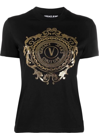 Versace Jeans Couture Versace T-shirt Nera Donna