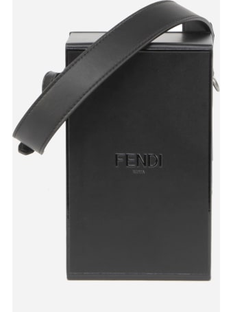 Fendi Vertical Box Bag In Smooth Leather
