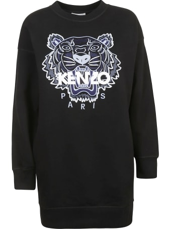 Kenzo Signature Tiger Embroidered Robe