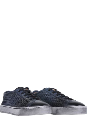 Santoni Blue Sneaker