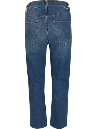 Mother Semi-cropped Fitted Jeans