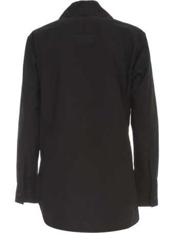 Y's U Layered Collar Shirt W/pocket