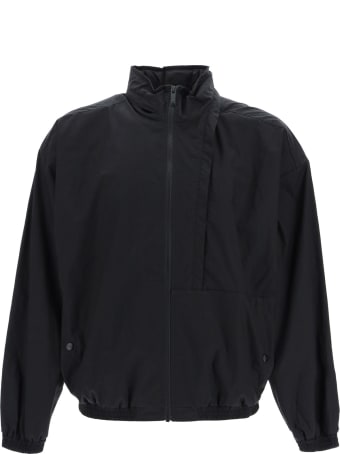 Marcelo Burlon Logo Print Rainproof Jacket