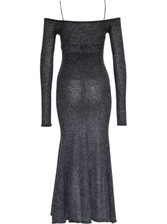 Jacquemus La Robe Maille Knitted Dress In Wool And Mohair Blend