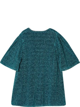 Oseree Blue Glitter Dress