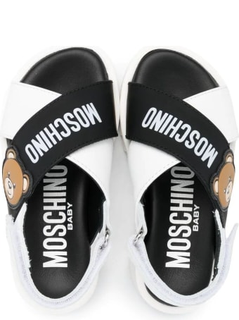 Moschino Crossover Sandals With Tear