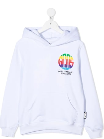 GCDS Mini Logo Print Hoodie
