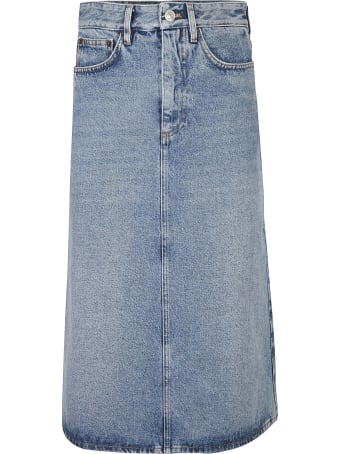 Balenciaga Denim Skirt
