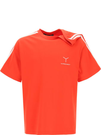Y/Project T-shirt With Asymmetrical Shoulder