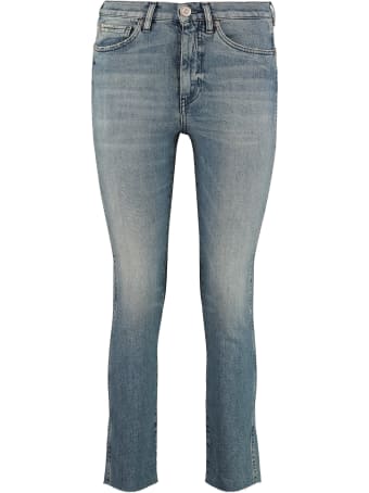 3x1 High-rise Straight Ankle Jeans