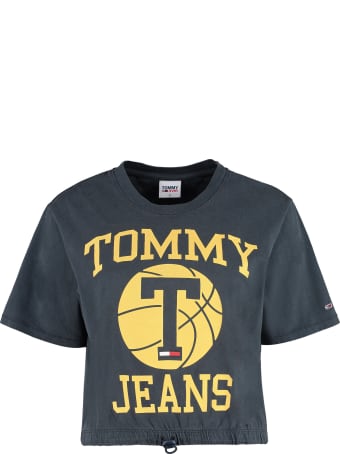 Tommy Jeans Printed Cotton T-shirt
