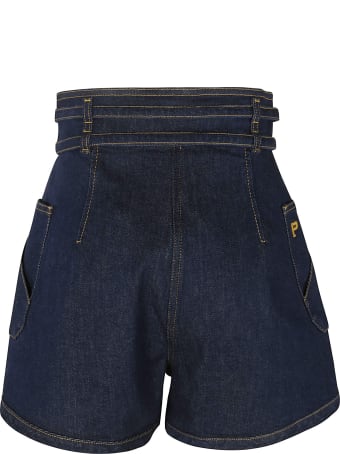 Philosophy di Lorenzo Serafini Double Belted Shorts