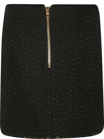 Balmain Button-embellished Mini Skirt