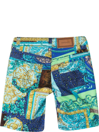 Versace Blue Shorts