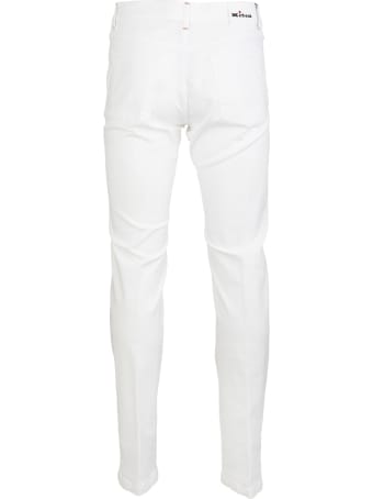 Kiton White Trousers
