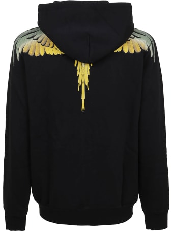 Marcelo Burlon Wings Regular Zip Hoodie