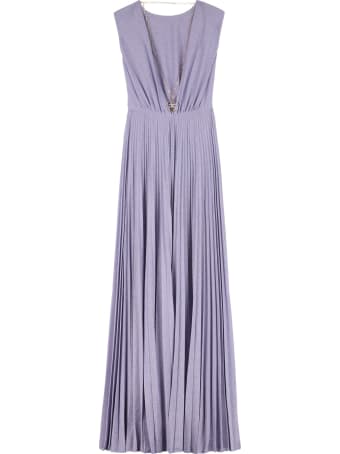 Elisabetta Franchi Celyn B. Lurex-knit Long Dress