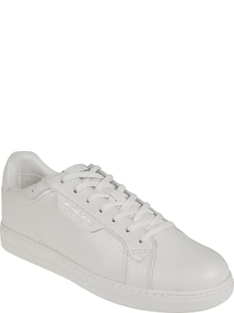 Michael Kors Keating Tumbled Leather Sneakers