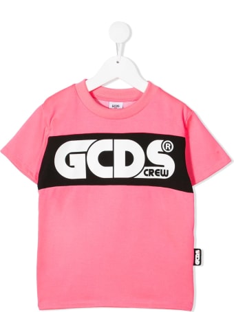 GCDS Mini Colour-block Logo T-shirt