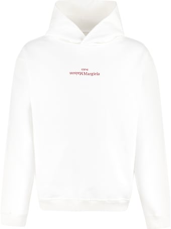 Maison Margiela Logo Cotton Hoodie