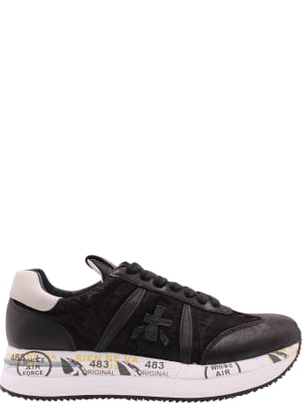 Premiata 'conny 4821' Leather Sneakers