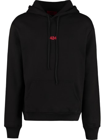 FourTwoFour on Fairfax Cotton Hoodie