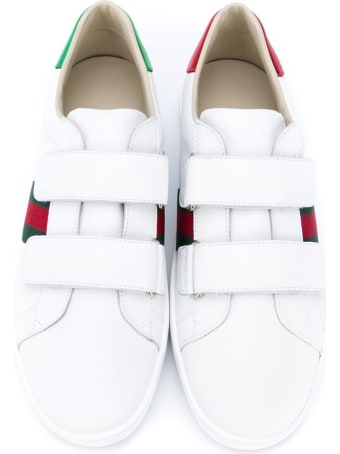 Gucci New Ace Leather Sneakers