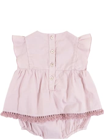 De Cavana Newborn Romper With Tassels