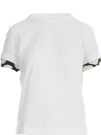 Y's Uneven Yarn X Pe Polka Pig Rn S/s T-shirt