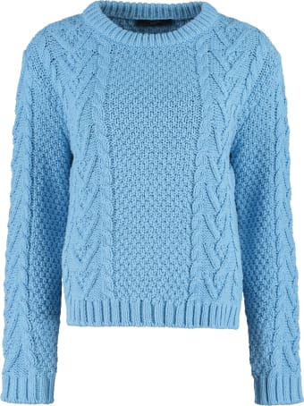 Weekend Max Mara Sagoma Cable Knit Sweater