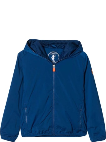 Save the Duck Waterproof Hooded Teen Jacket