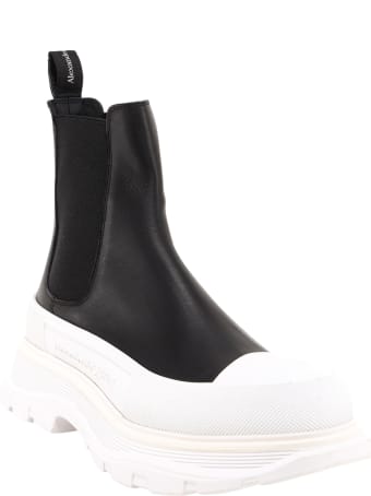Alexander McQueen Chelsea Tread Slick Boots