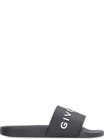 Givenchy Logoed Rubber Slides