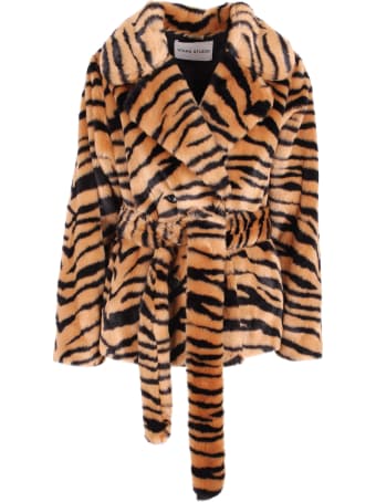 STAND STUDIO 'tiffany' Modacrylic Jacket