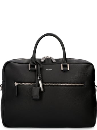 Saint Laurent Leather Briefcase