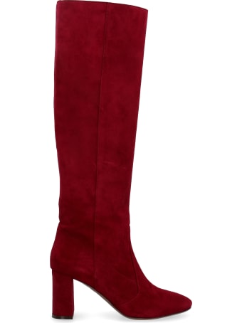 L'Autre Chose Suede Knee-boots