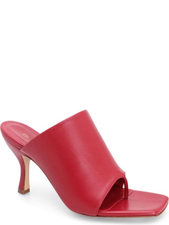 GIA COUTURE 'perni 02' Leather Sandal