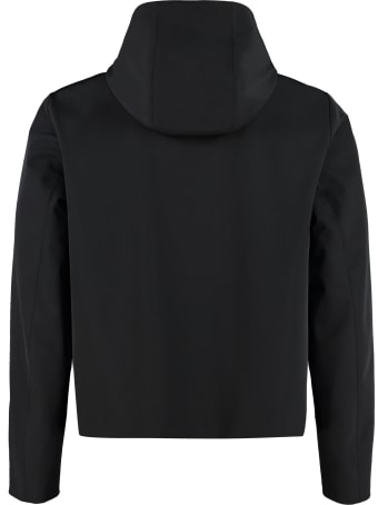 Prada Technical Fabric Hooded Jacket
