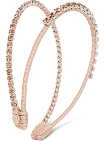 RED Valentino Hairband With Rhinestone Detail
