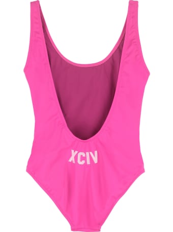 GCDS One-piece Swimsuit With Logo