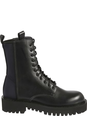 Valentino Garavani Side Zip Combat Boots