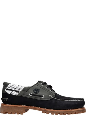 Timberland Authentics Loafers In Black Nubuck
