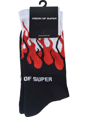 Vision of Super Flame Socks