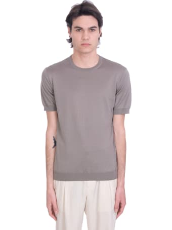 Giorgio Armani Knitwear In Grey Silk