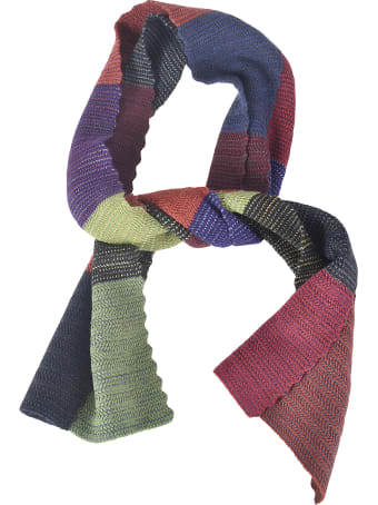 De Clercq Colourblock Woven Scarf